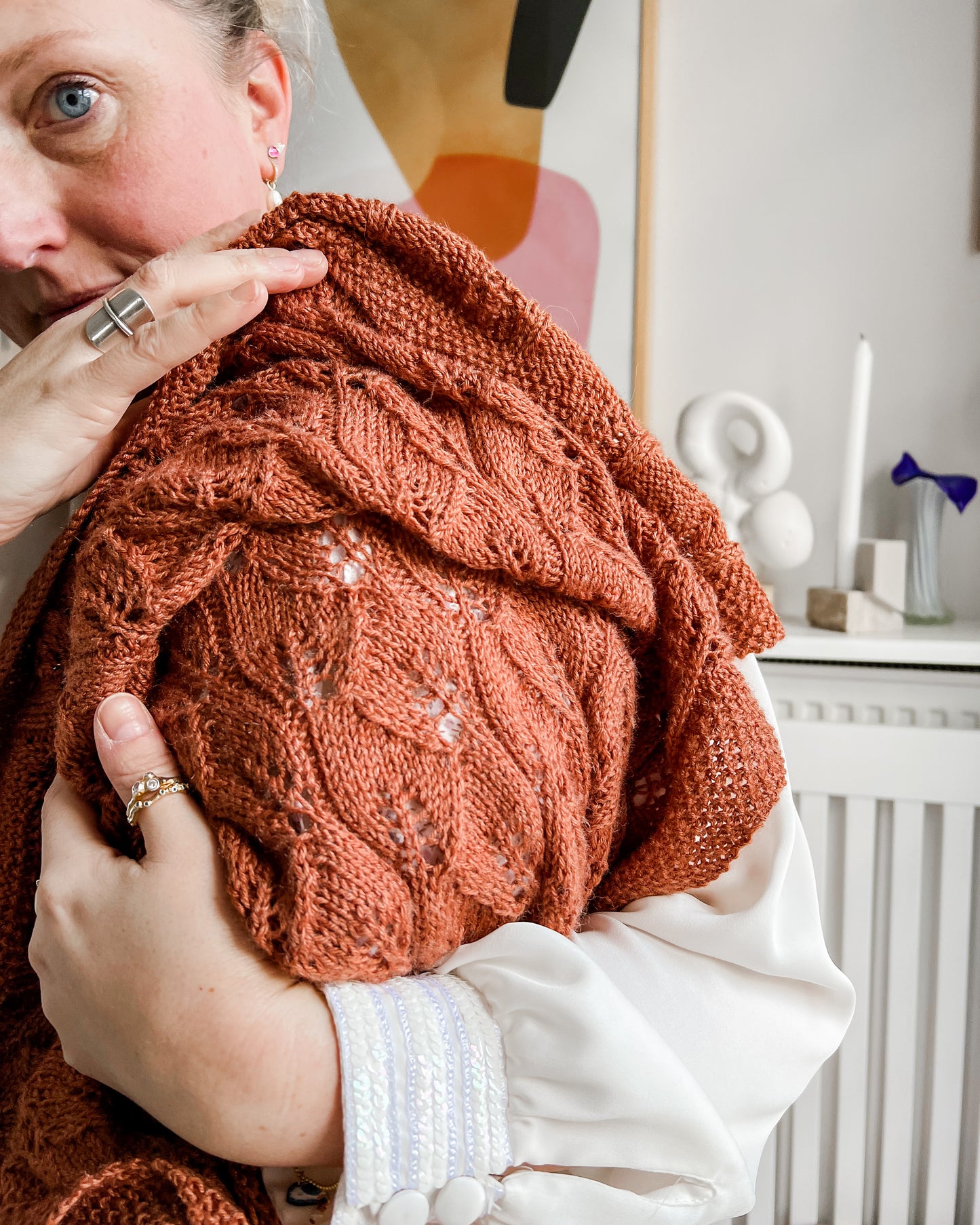 Leafy Baby Blanket