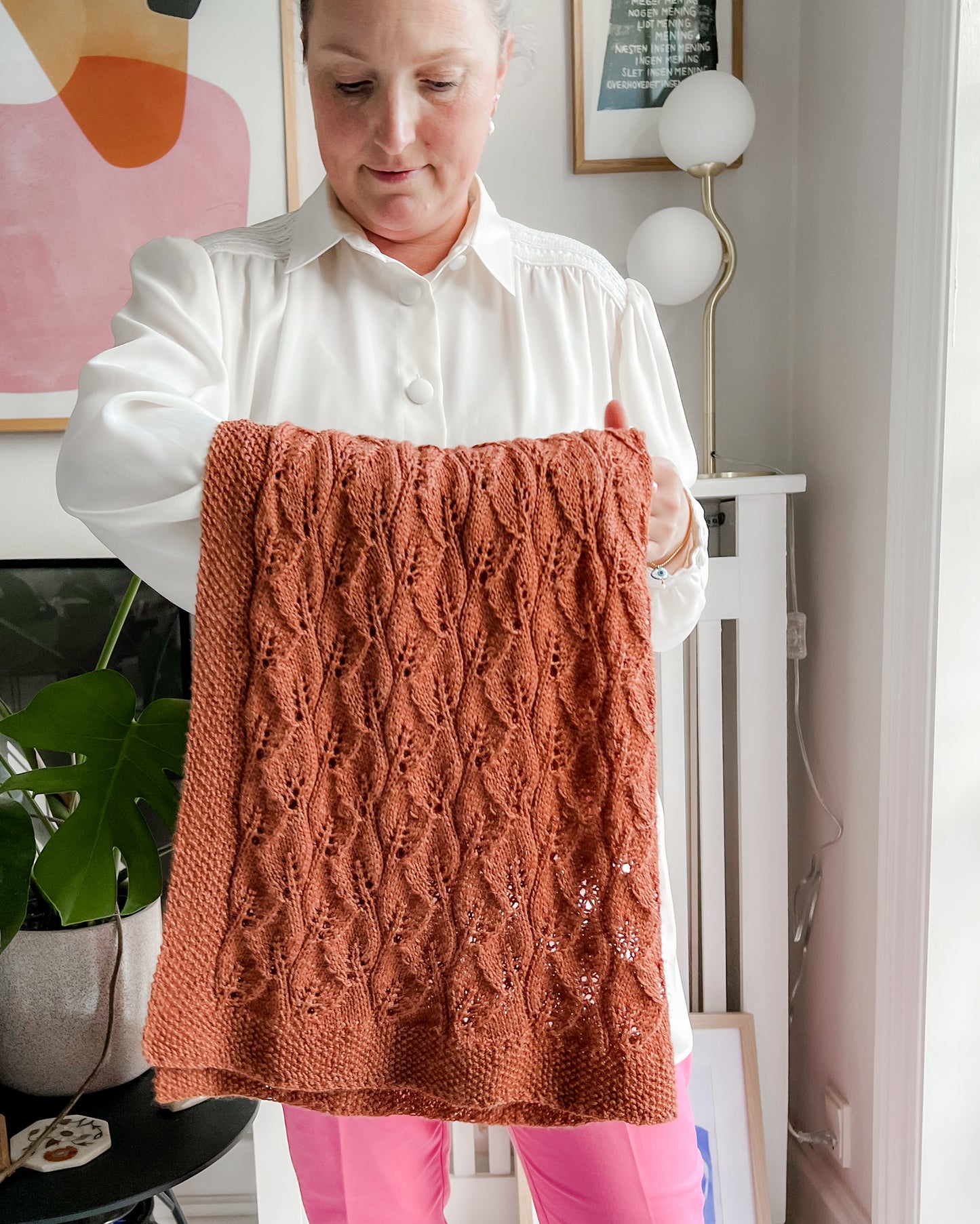Leafy Baby Blanket