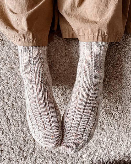 Ribbed socks