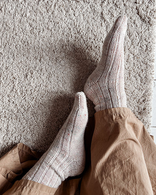 Ribbed socks