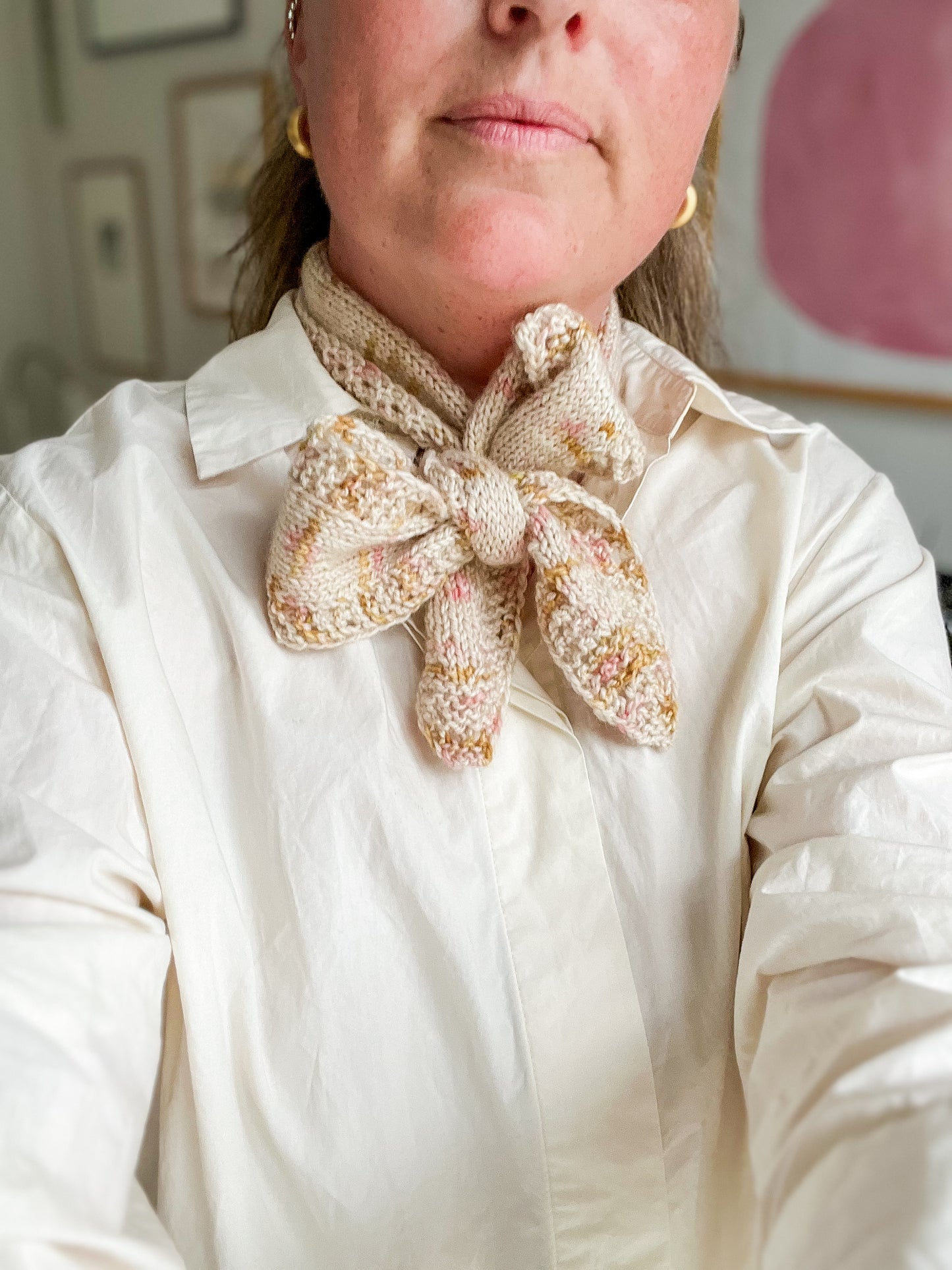 Tiny Bow Scarf
