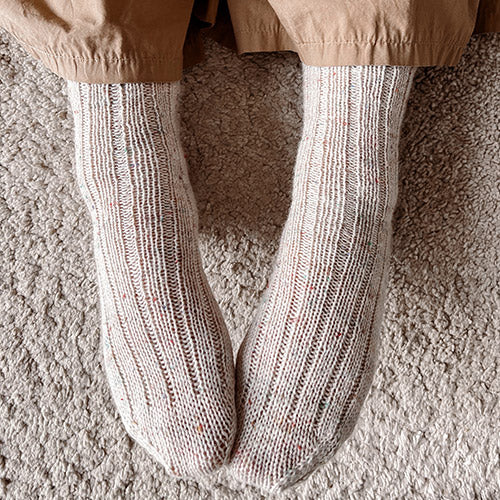 Ribbed socks